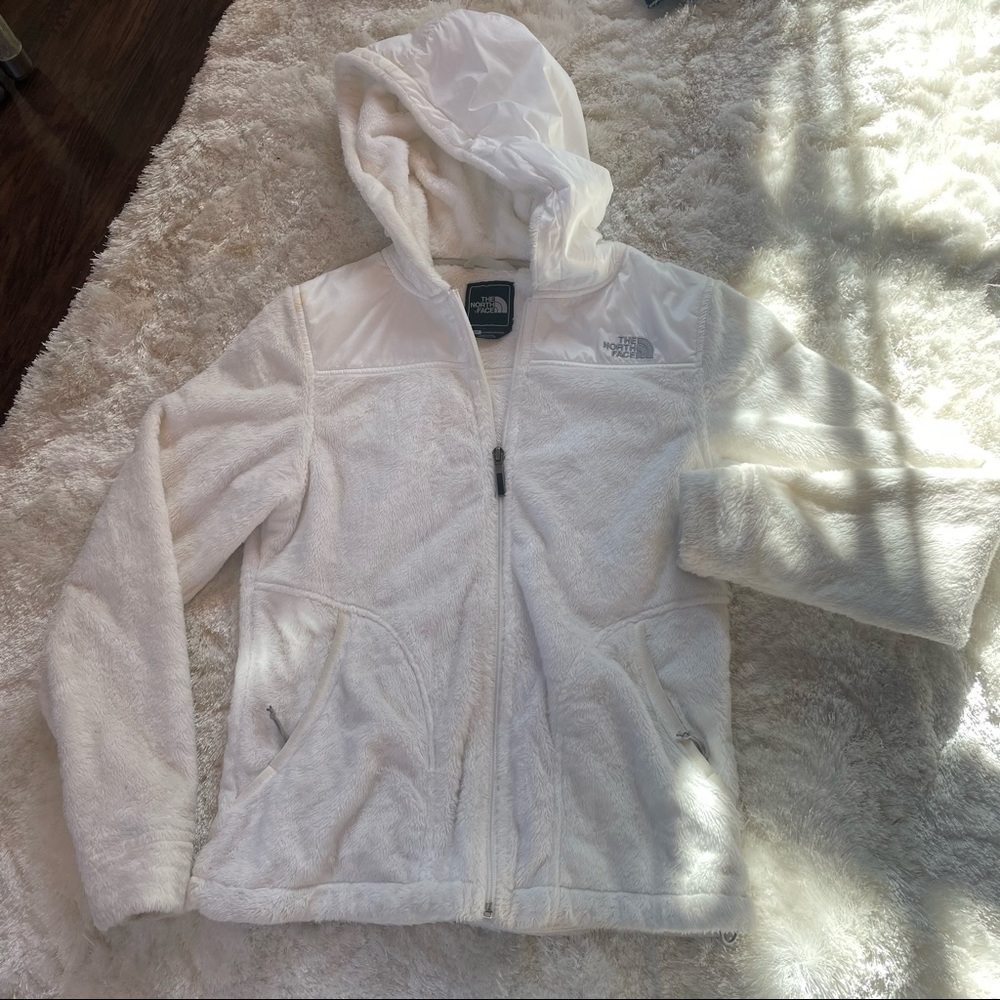 The North Face Osso Fleece Hoodie - White